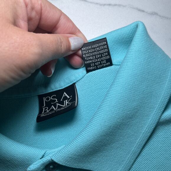 3 Jos A Bank Travelers Collection Mens Polo Shirts Sz XL 100% Soft Cotton NWOT - Picture 4 of 16